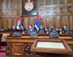 11. januar 2022. Petnaesto vanredno zasedanje Narodne skupštine Republike Srbije u Dvanaestom sazivu